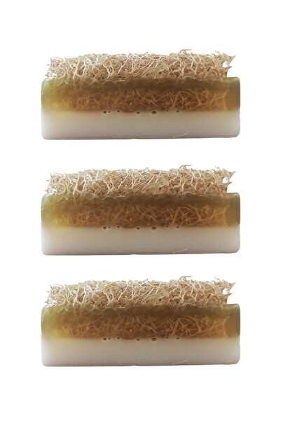 Dr.Dermalok Set of 3 Pumpkin Fiber Goat Milk Aloe Vera Soap (Peeling Effect)