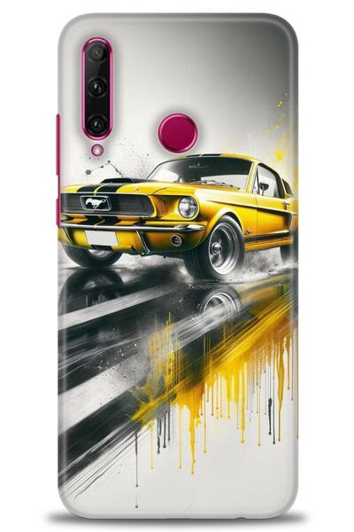 Rulet Aksesuar غطاء متوافق مع هاتف هواوي هونر 20 لايت HD مطبوع - غطاء سيليكون...