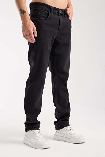 Store Men's Slim Fit/Regular Fit Jeans - Stretch (2% Elastane) and Cotton (98%)