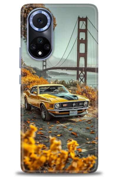 Rulet Aksesuar غطاء متوافق مع هاتف هواوي هونر مطبوع HD - غطاء سيليكون مصمم - 105