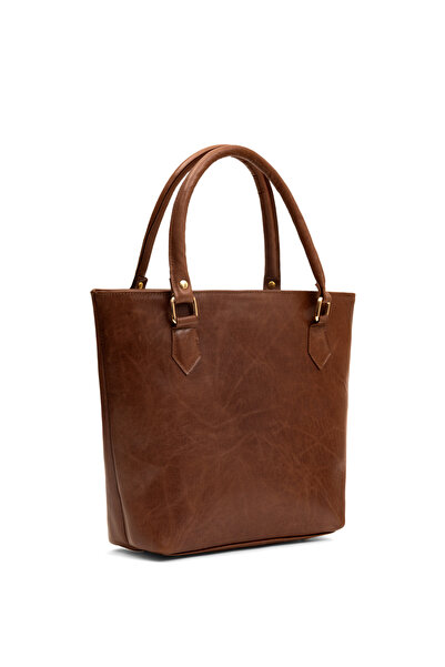 fubileather Γυναικεία τσάντα χειρός από γνήσιο δέρμα