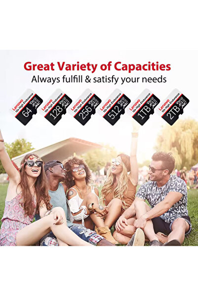 Generic High-Capacity Micro SD & Memory Cards – 2TB, 1TB, 512GB, 256GB | High Endurance, 4K Video Action Cam