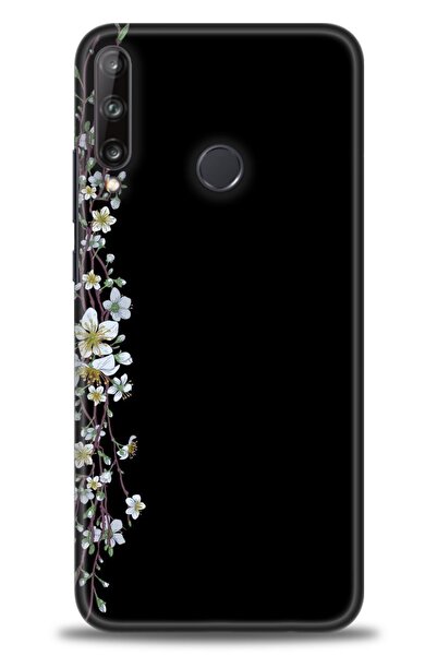 Rulet Aksesuar غطاء متوافق مع هاتف هواوي P40 Lite E HD مطبوع - غطاء سيليكون م...