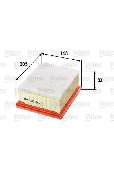 VALEO 585047 فلتر هواء 1444CA 1444CC 1444CJ