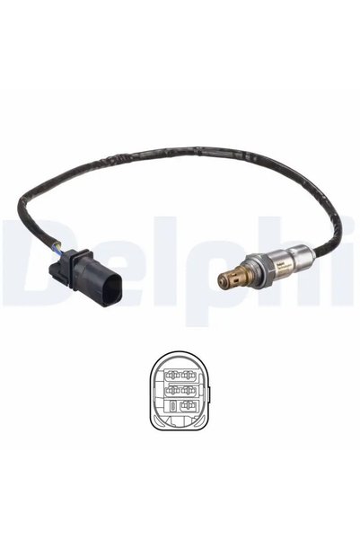 DELPHİ ES2111412B1 Oksijen Sensoru 04E906262CR