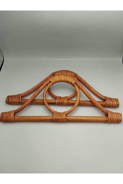 Zeyora BAMBU ÇANTA SAPI (27 CM), Göz Model Çanta Sapı, Çanta Aksesuarı