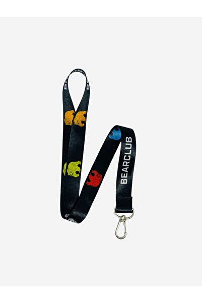 Sağlıkçı Shopping Bear Club Curea pentru carduri cu logo-ul colorat de urs