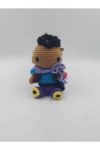 SLECrochet El Yapımı Valorant ASTRA Amigurumi Oyuncak - Valorant Karakter Figürleri Valorant Severlere Hediye