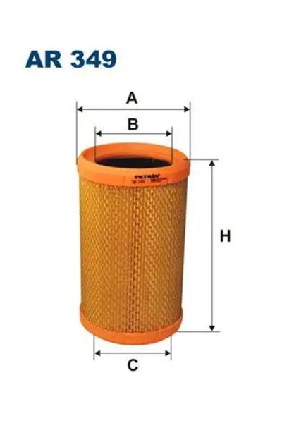 Filtron Ar349 Air Filter 1444Q9 1654600Qag 7701039857