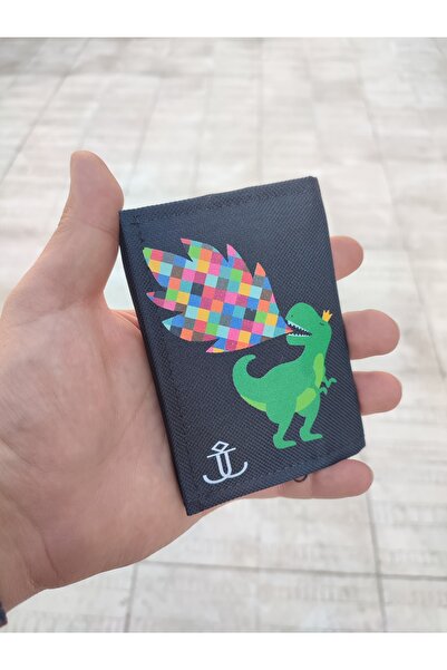 JANJAN Children's Wallet, Sports Wallet, Leather Wallet, Fabric Wallet, Wallet with Zippered Coin Compartment and Card Holder