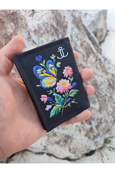 JANJAN Sports Wallet, Unisex Wallet with Velcro, Zipper, Keychain, Coin Compartment, Fabric Wallet