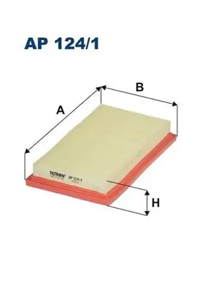 Filtron فلتر هواء AP1241 متوافق مع 16546ED000