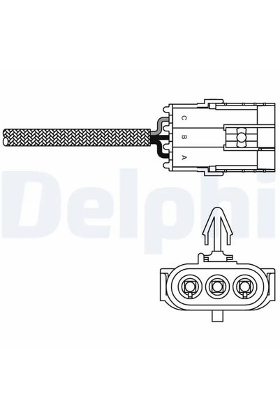 DELPHİ ES1099512B1 Oksijen Sensoru 7700101345