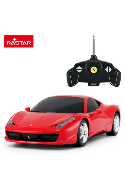 Rastar Ferrari 458 Italia auto na diaľkové ovládanie v mierke 1/18