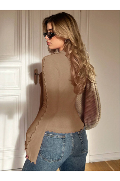 MOONBULL kadın ispanyol kol bluz