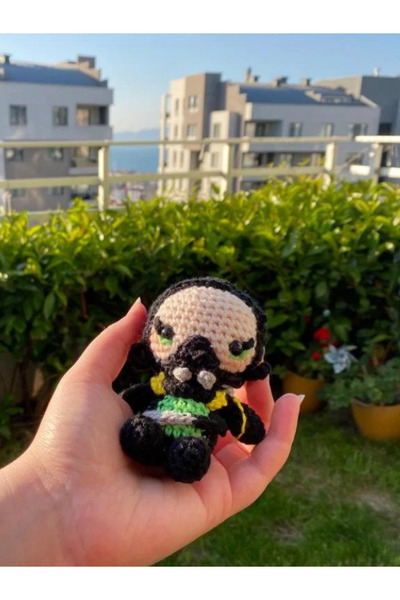 SLECrochet El Yapımı Valorant VIPER Amigurumi Oyuncak – Karakter Figür – Valo...