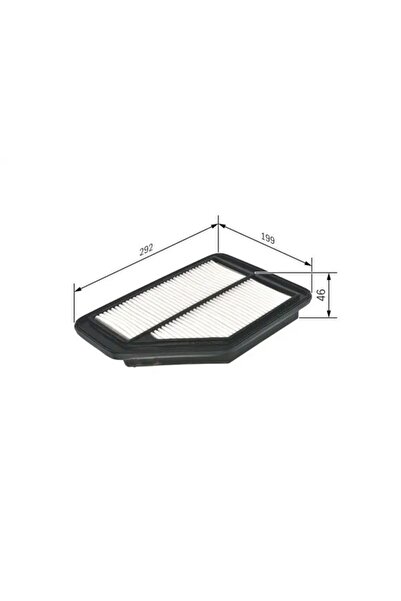 Bosch F026400159 Air Filter 1722000 17220Rma505 17220Rmae00