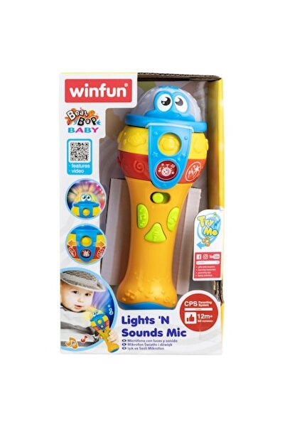 WINFUN Interaktívna hračka - mikrofón so svetlami a zvukmi