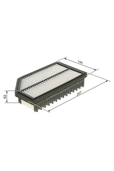 Bosch 09864B0018 Air Filter 281131R100 28113B2000