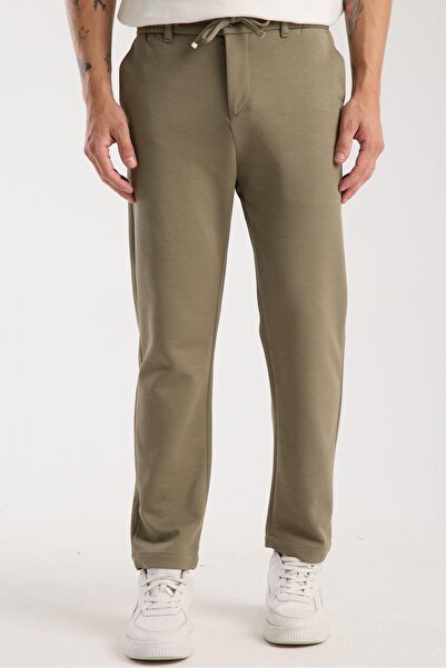 Store Cotton Waist Tie Comfortable Cut Chino Pants Look Baggy Pants