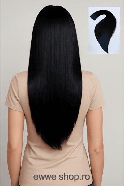 EWWE Nanoring Remy Hair Extensions 60 cm - Black