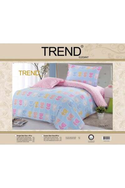 Doora 16-01 Trend Duvet Cover Single 100% Cotton