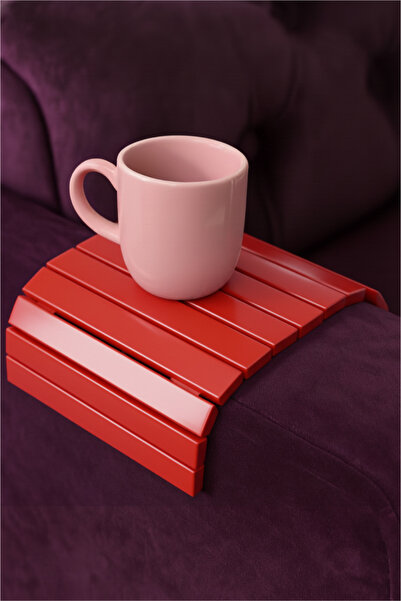 MD×JOA Katlanabilir Koltuk Kenarı Yan Sehpa Amerikan Servisi Kanepe Kenarı Portatif Koltuk Tepsisi