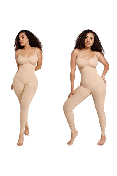 VEYA مشد جسم كامل لشد الخصر والبطن بدون خياطة للفساتين الناعمه والاستخدام الي...