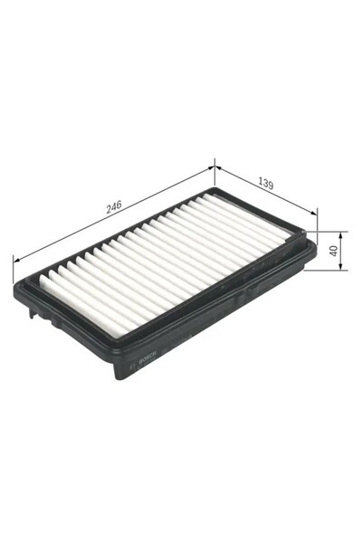 Bosch 1457433950 Air Filter 17220P45G00 17220Pt0003 17220Pt2000