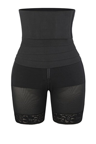 VEYA 2 in 1 Postpartum Compression Shorts with Belt, Daily Strong Compression Girdle