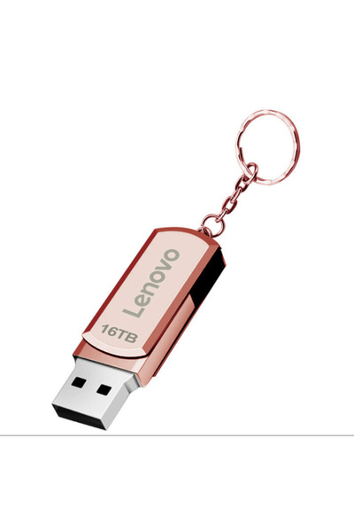 LENOVO USB Flash Drive 16TB – Ultra Large Storage Capacity, High-Speed Data Transfer, Portable Metal