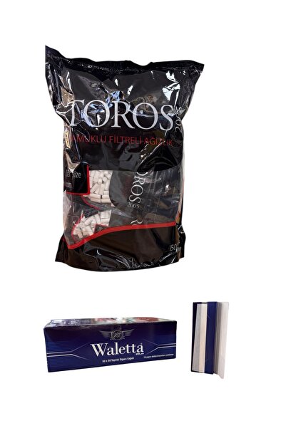 Han Tobacco 3000 Adet 6.00 Mm Pamuklu Filtre + 2500 Yaprak Blue Kâğıt