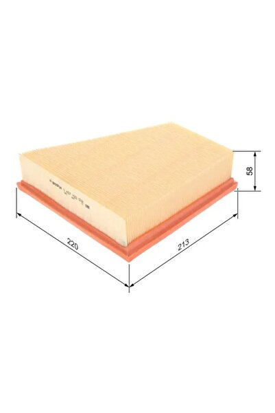 Bosch 1457433532 Air Filter 5Jf129620 5Jf129620A 5Z0129620 Compatible