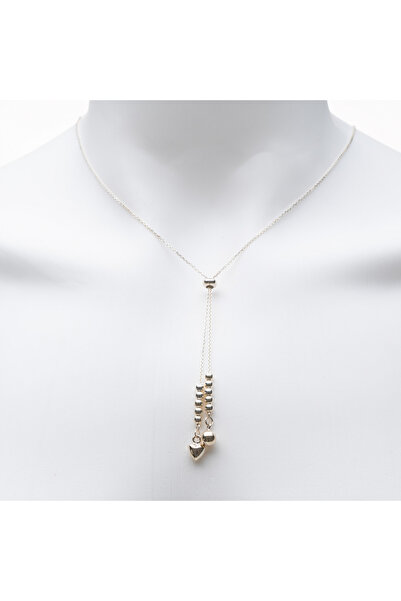 ElectraStore Colier Argint Cu Pandantiv Biluțe - C2186