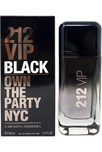 Carolina Herrera 212 VIP Black Eau de Parfum Spray for Men, 3.4 fl oz -