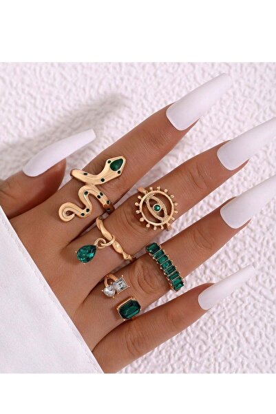 SYNSYB Stackable Rings Set for Women - Adjustable Chunky Signet & Knuckle Rings with Luxury Gift Pac