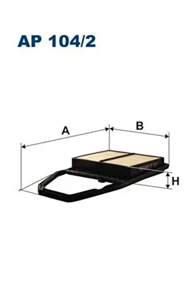 Filtron فلتر هواء AP1042 17220PLD000 17220PLD505 17220PLDY00 متوافق