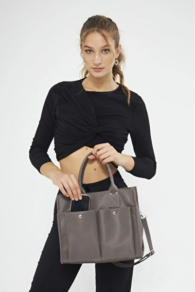 macsoo Жіноча сумка з двома кишенями для рук і плечей