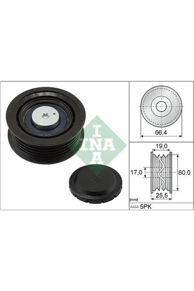 İna 532064210 Alternator Gergi Bilyasi 252872A000 252872A100 252872A600