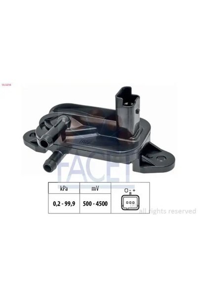 FACET 103316 Egzoz Basinc Sensoru 137416 161809 1618ET