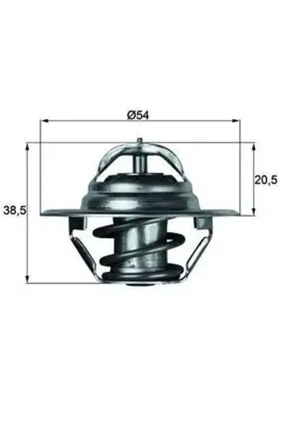 MAHLE TX383D Termostat 105000106400 105000106401 111727