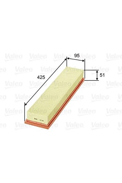 VALEO فلتر هواء 585080 1444CZ 1444EA 1444FE