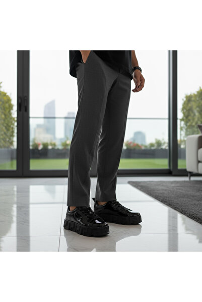 dehaine Men's sneakers, Luxury VSC, BLACK, 082