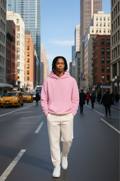 New Shine سويت شيرت بقلنسوة للجنسين