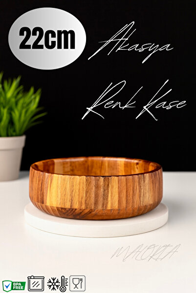 Maloria Akasya Salata Kasesi | 22cm Curve Bowl