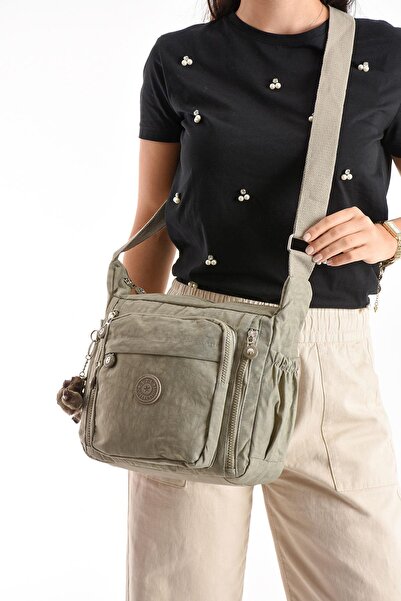 Dias avm حقيبة كتف خفيفة للغاية متعددة الجيوب بحزام متقاطع من قماش كلينكيل