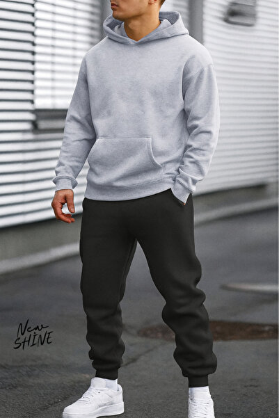 New Shine Φούτερ με κουκούλα Unisex