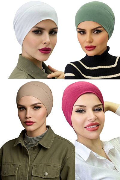 ALDAİR 4 ΤΕΜ. Μαντίλι ισλαμικής καλύψεως, ελαστικό, αντιολισθητικό, χωρίς ραφή, πρακτικό μαντίλι