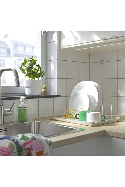 IKEA Yellow Plate Holder