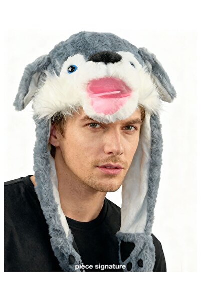 PIECE SIGNATURE Pălărie de pluș cu urechi pentru copii